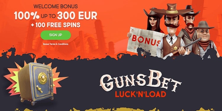 GunsBet-Casino-Free-Spins pic 1