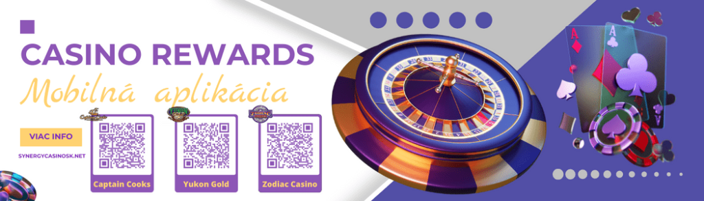 Casino Rewards Vernostný program - Mobilná aplikácia
