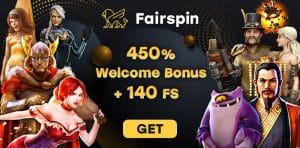 Fairspin Casino uvítací bonus v 2022
