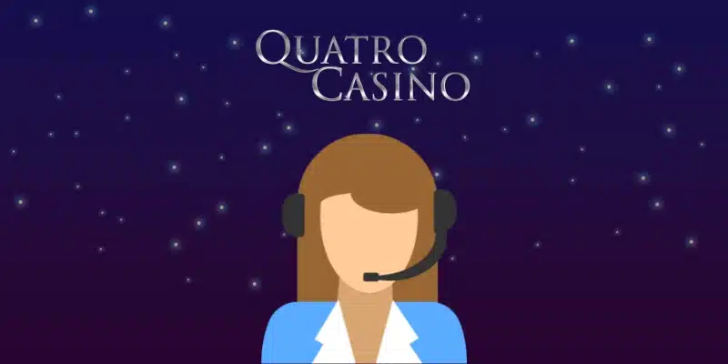 zákaznícka podpora quatro casino