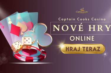 Nové hry v Captain Cooks Casino - Synergy SK
