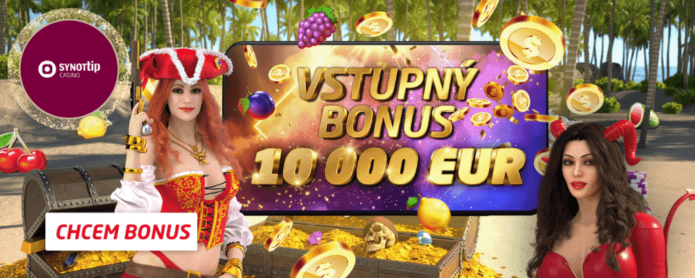 SynotTip Casino bonusy - Synergy SK