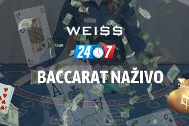 Baccarat vo Weiss Casino - 24/7 zábava naživo!