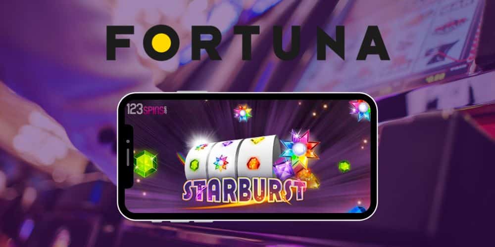 Fortuna Casino - až 333 Spinov Zdarma na Starburst v Novembri 2023