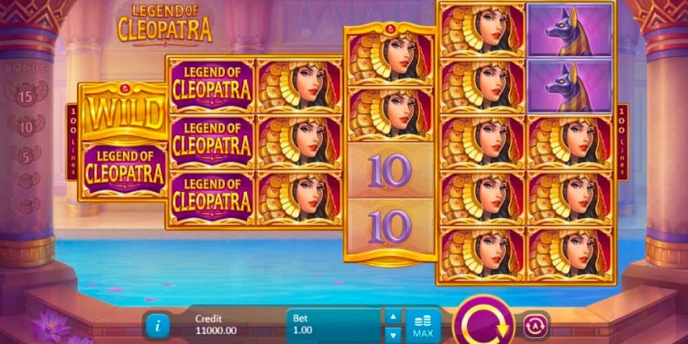 Automat The Legend of Cleopatra od Pragmatic Play vo Fortune Clock Casino