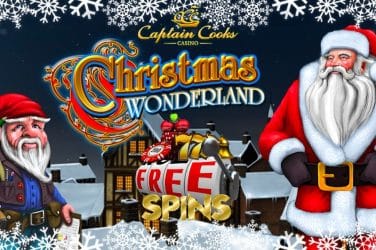 Spiny Zdarma v Captain Cooks Casino - 50 000€ s Christmas Wonderland!