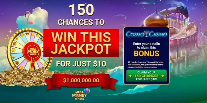 Cosmo Casino Uvítací Bonus