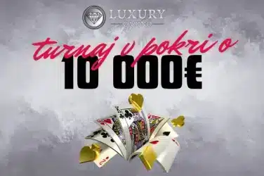 No Limit Texas Hold'em Poker Turnaj o 10 000€!