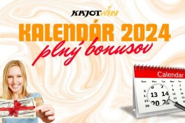 Zimný Bonusový Kalendár 2024 v KajotWin - 2007€ + 207 Free Spinov!