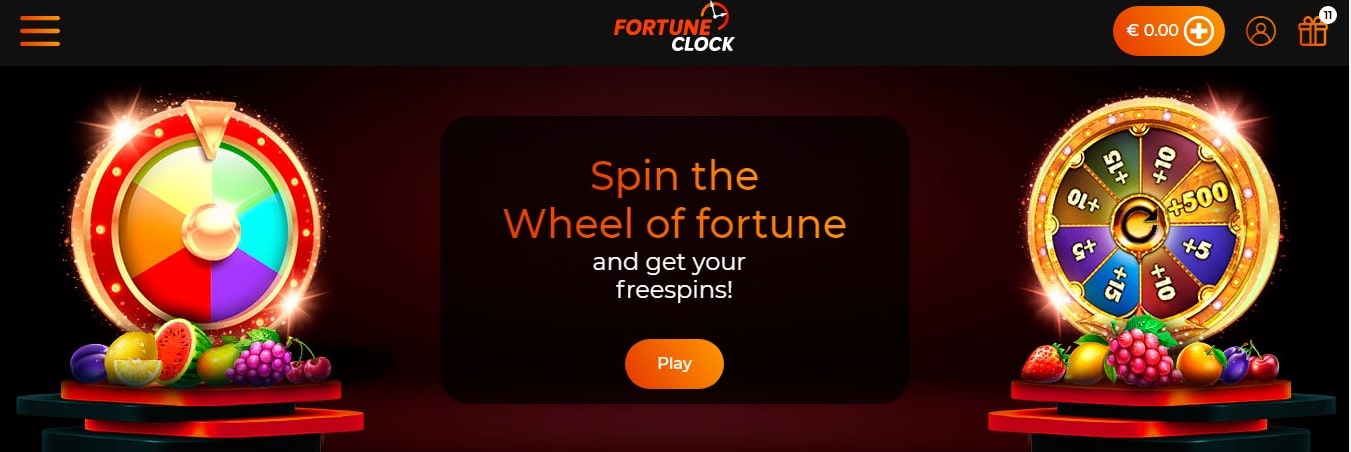 free spiny vo fortune clock casino