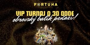 Turnaj o Balík Peňazí – Prize Pool až 30 000€