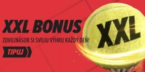 XXL BONUS – Zdvojnásobte svoju výhru počas Wimbledonu s DOXXbet!